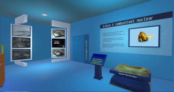 (a) Imagem de alguns pontos da exposição