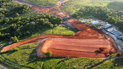 Obras da fase de infraestrutura RMB