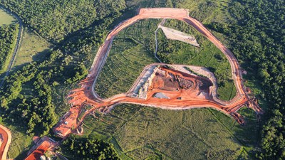 Obras da fase de infraestrutura RMB