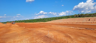 Obras da fase de infraestrutura RMB