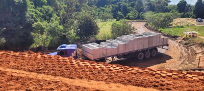 Obras da fase de infraestrutura RMB