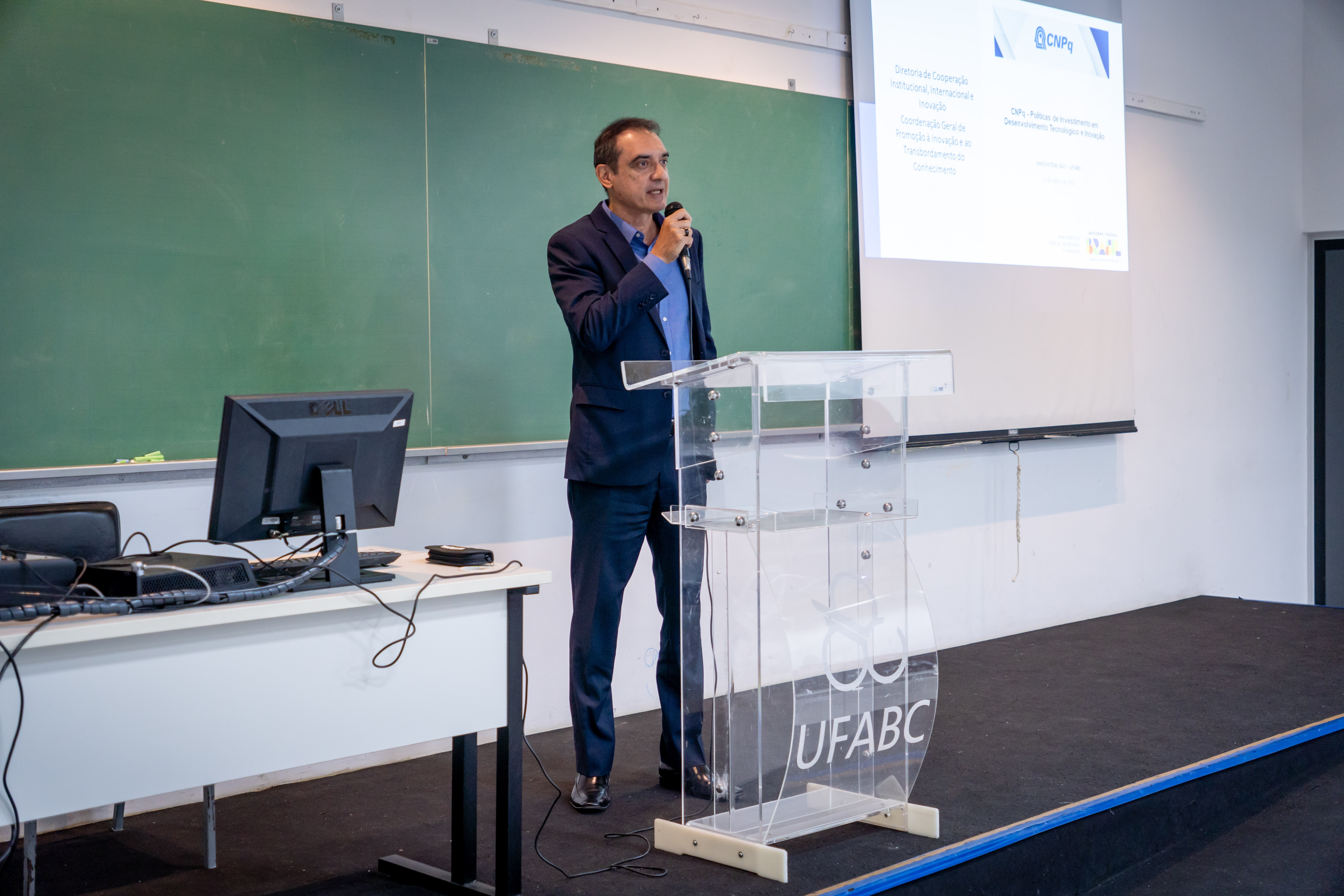 O coordenador-geral de Promoção à Inovação e ao Transbordamento do Conhecimento do Conselho Nacional de Desenvolvimento Científico e Tecnológico (CNPq), Márcio Ramos de Oliveira