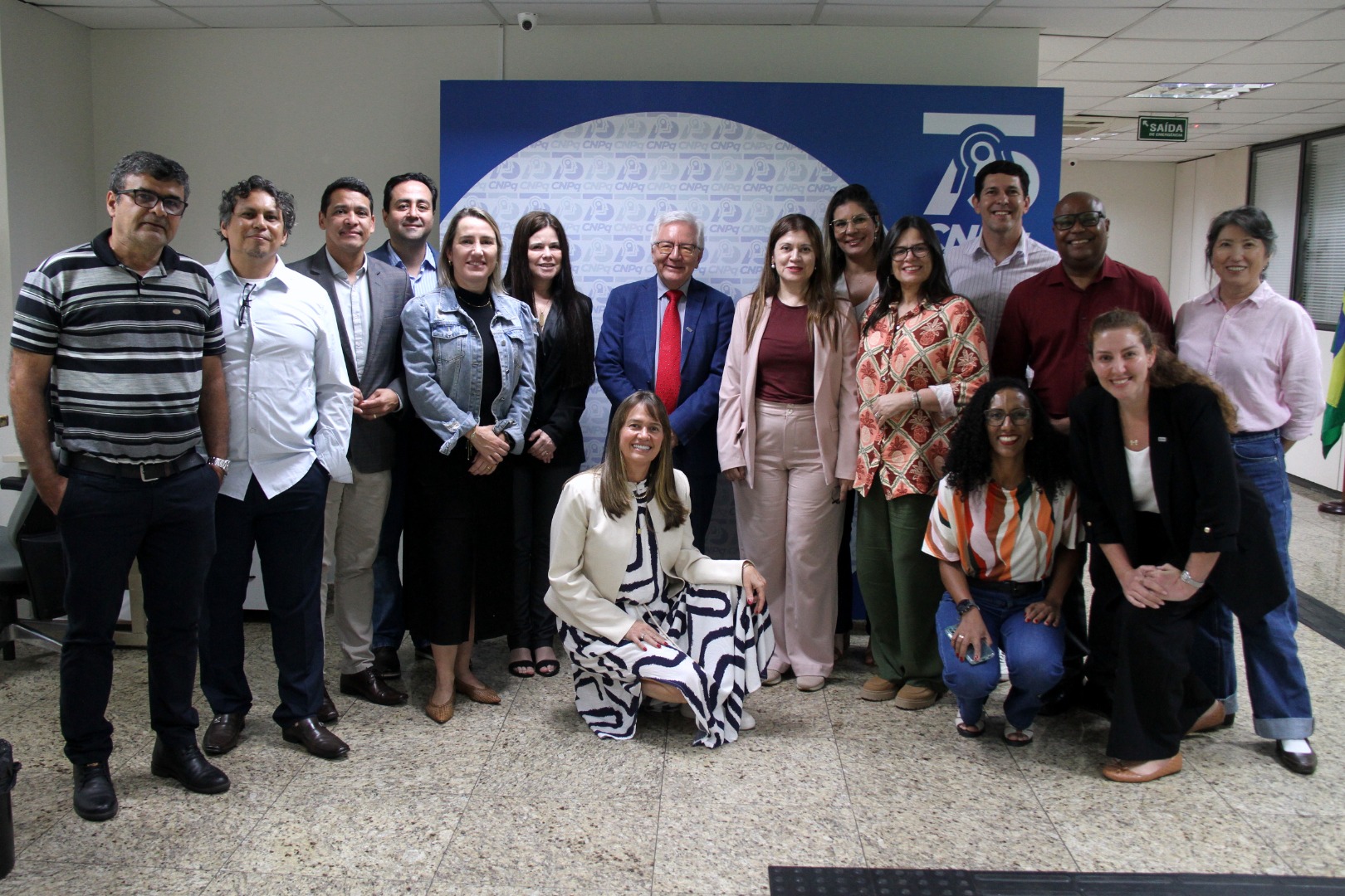 CA-AG no primeiro dia de julgamento da Chamada Produtividade 23/2025 com o presidente do CNPq e a diretora científica (com possíveis membros convidados)