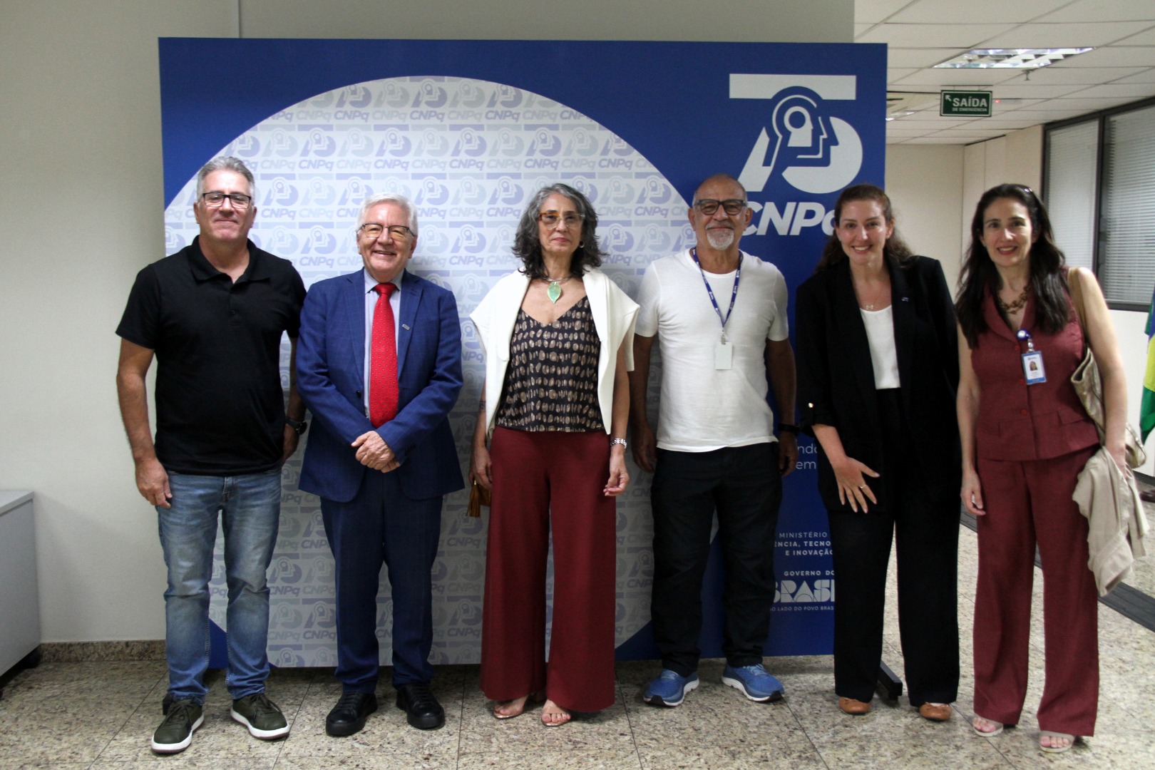 CA-AQ no primeiro dia de julgamento da Chamada Produtividade 23/2025 com o presidente do CNPq e a diretora científica (com possíveis membros convidados)