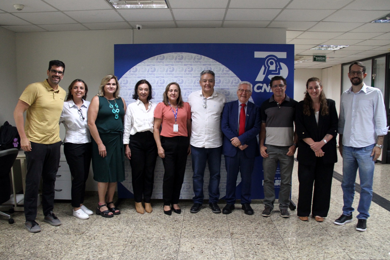 CA-MS no primeiro dia de julgamento da Chamada Produtividade 23/2025 com o presidente do CNPq e a diretora científica (com possíveis membros convidados)