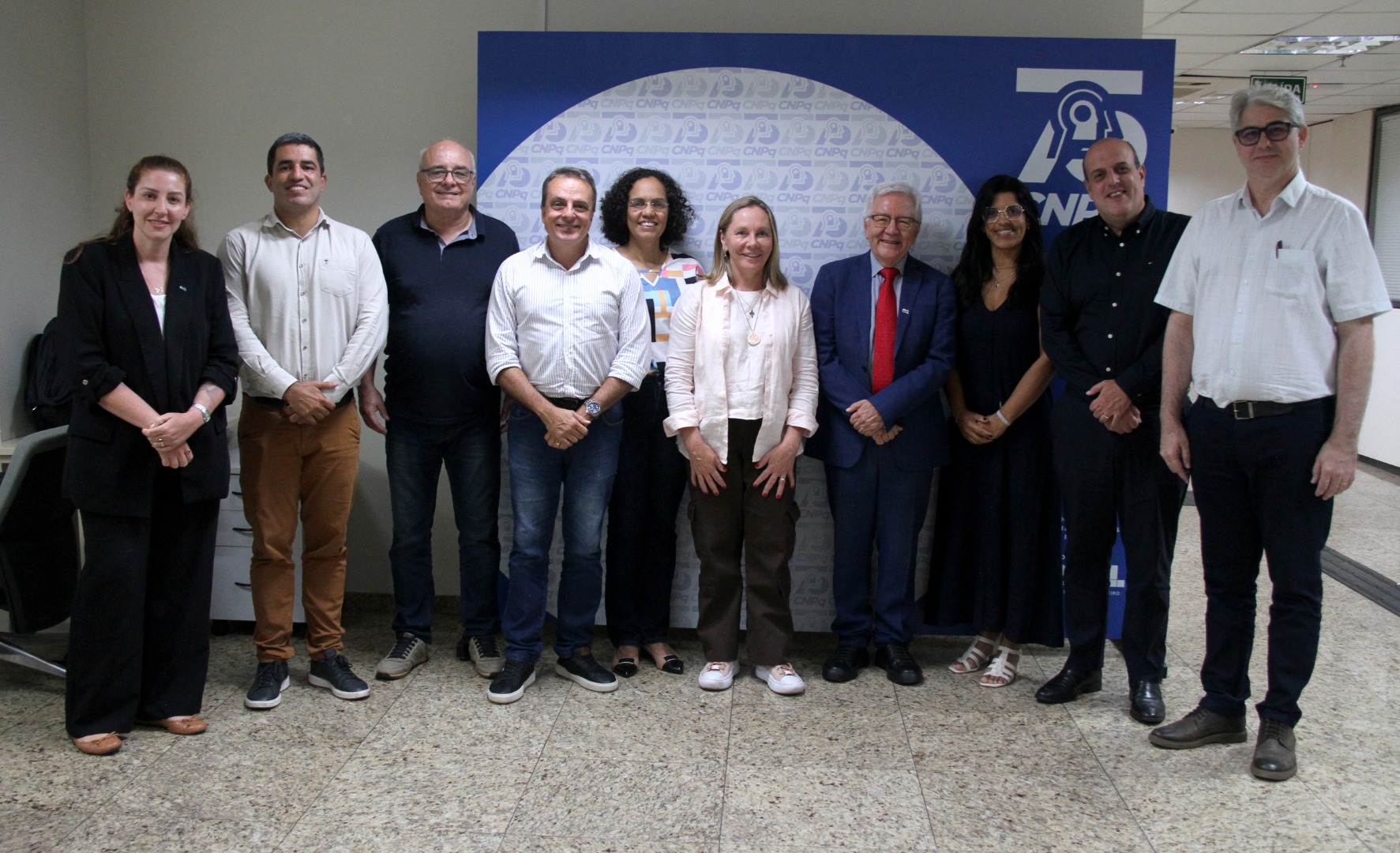 CA-VT no primeiro dia de julgamento da Chamada Produtividade 23/2025 com o presidente do CNPq e a diretora científica (com possíveis membros convidados)