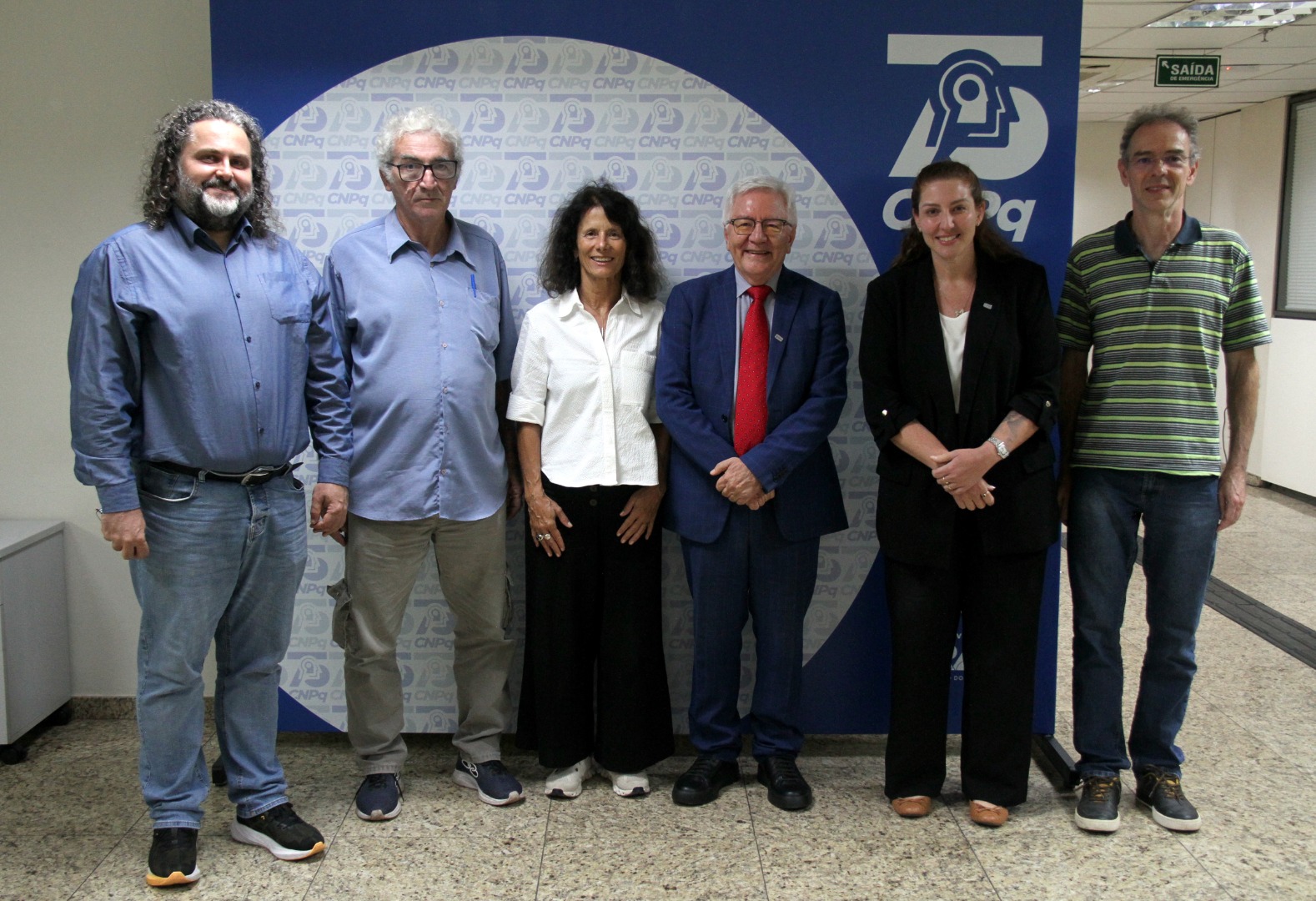 CA-ME no primeiro dia de julgamento da Chamada Produtividade 23/2025 com o presidente do CNPq e a diretora científica (com possíveis membros convidados)