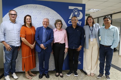 CA-OD no primeiro dia de julgamento da Chamada Produtividade 23/2025 com o presidente do CNPq e a diretora científica  (com possíveis membros convidados).