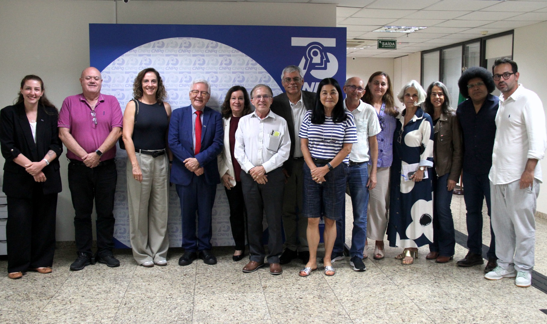 CA-QU no primeiro dia de julgamento da Chamada Produtividade 23/2025 com o presidente do CNPq e a diretora científica (com possíveis membros convidados)