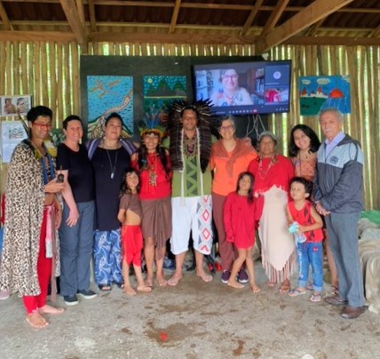 Prof. Galvão acompanhou a defesa da dissertação