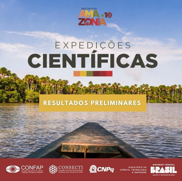 Iniciativa Amazônia+10 divulga resultados preliminares da chamada Expedições Científicas