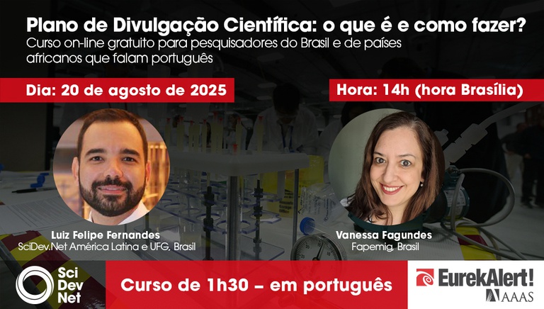 Curso on-line orienta pesquisadores na elaboração de planos de divulgação científica
