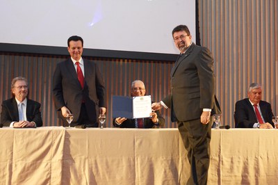 Luiz Davidovich, Ministro Kassab, Mário Neto e Dácio Roberto Matheus 1.jpg