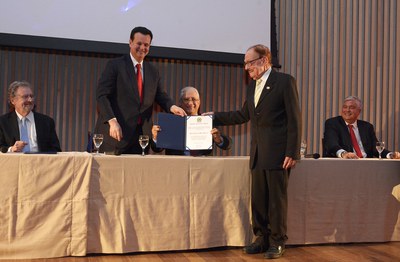 Luiz Davidovich, Ministro Kassab, Mário Neto e Francisco Salzano.jpg