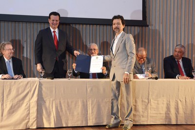 Luiz Davidovich, Ministro Kassab, Mário Neto e Ivan Gumes.jpg