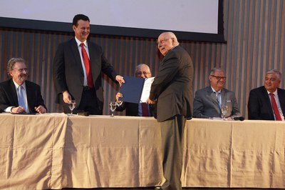 Luiz Davidovich, Ministro Kassab, Mário Neto e Walter Colli.jpg