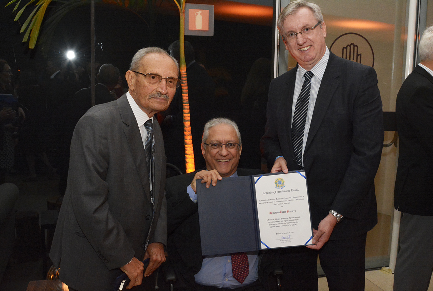 Nagib Mahammed, Mário Neto e Deputado Celso Pansera.jpg