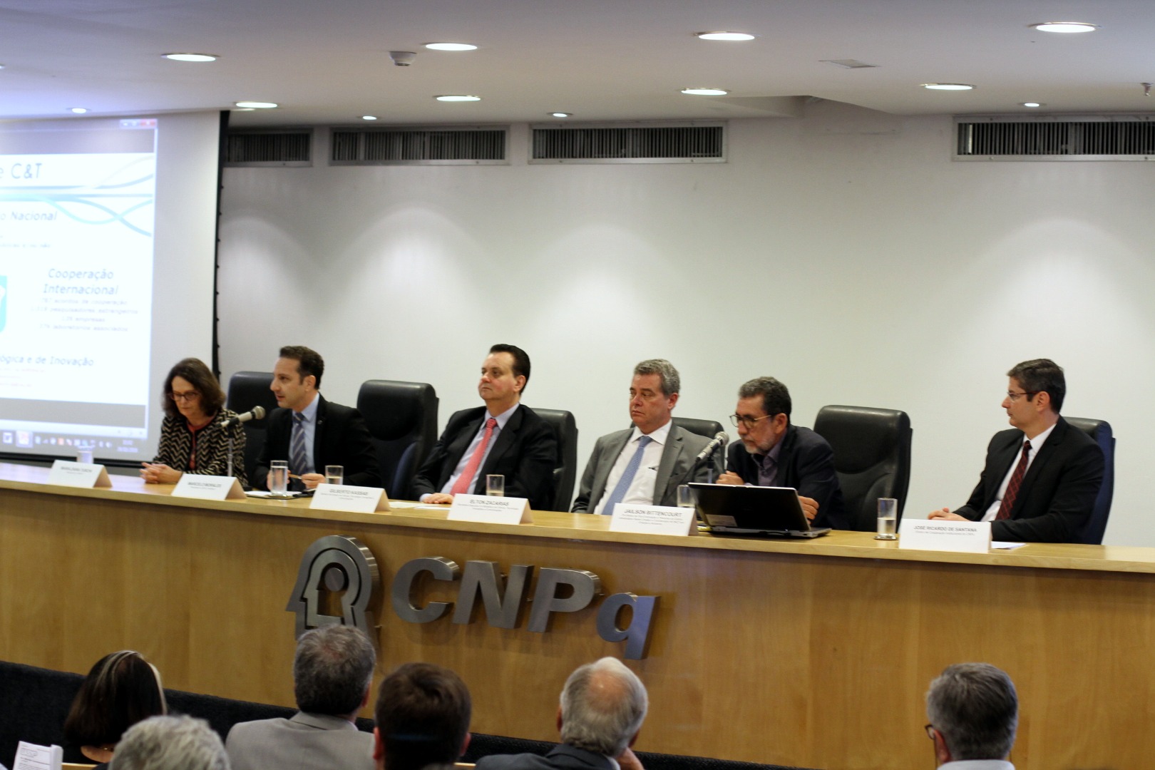 Marcelo Morales, Pres. Substituto, CNPq, Ministro Kassab, MCTIC e demais autoridades- Foto Marcelo Gondim (20).JPG