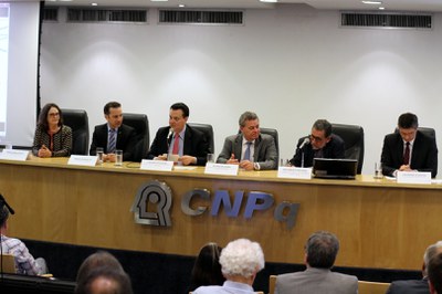 Marcelo Morales, Pres. Substituto, CNPq, Ministro Kassab, MCTIC e demais autoridades- Foto Marcelo Gondim (25).JPG