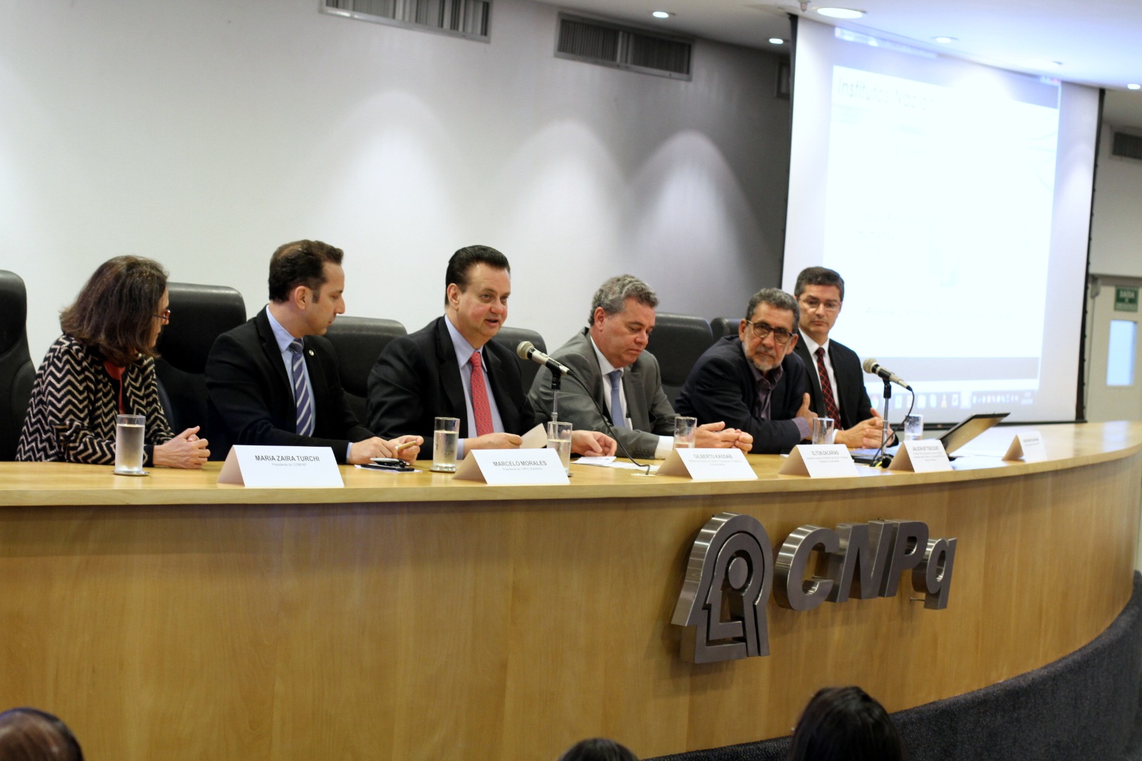 Marcelo Morales, Pres. Substituto, CNPq, Ministro Kassab, MCTIC e demais autoridades- Foto Marcelo Gondim (29).JPG