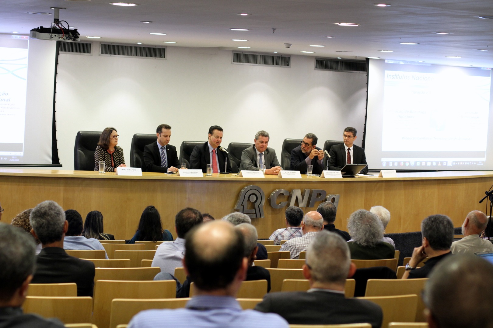 Marcelo Morales, Pres. Substituto, CNPq, Ministro Kassab, MCTIC e demais autoridades- Foto Marcelo Gondim (31).JPG