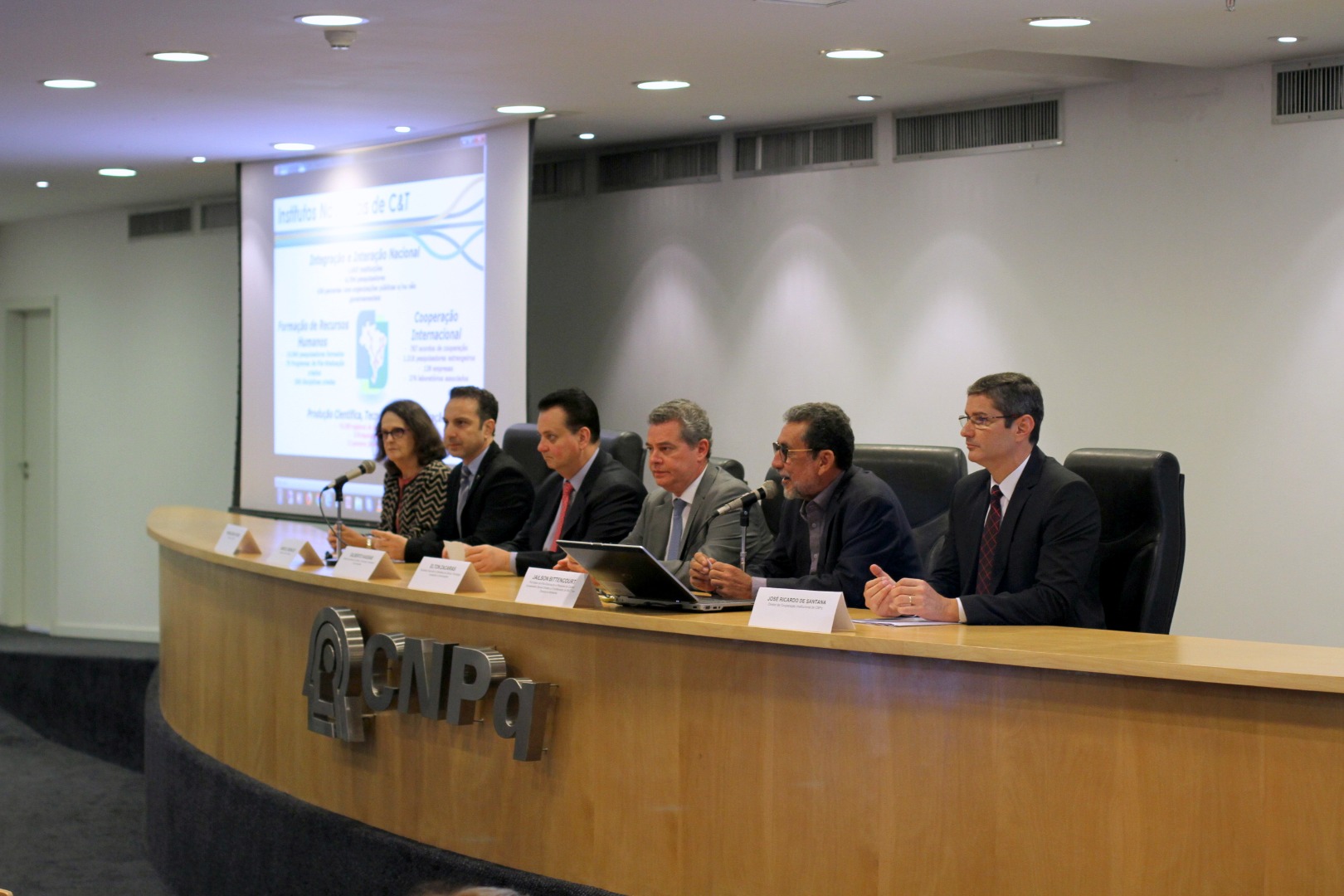 Marcelo Morales, Pres. Substituto, CNPq, Ministro Kassab, MCTIC e demais autoridades- Foto Marcelo Gondim (4).JPG