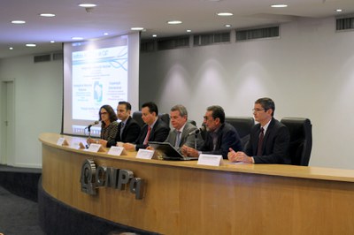 Marcelo Morales, Pres. Substituto, CNPq, Ministro Kassab, MCTIC e demais autoridades- Foto Marcelo Gondim (4).JPG