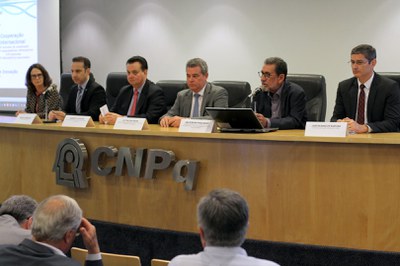 Marcelo Morales, Pres. Substituto, CNPq, Ministro Kassab, MCTIC e demais autoridades- Foto Marcelo Gondim (5).JPG