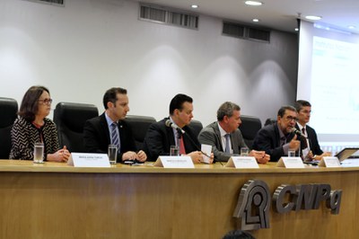 Marcelo Morales, Pres. Substituto, CNPq, Ministro Kassab, MCTIC e demais autoridades- Foto Marcelo Gondim (6).JPG