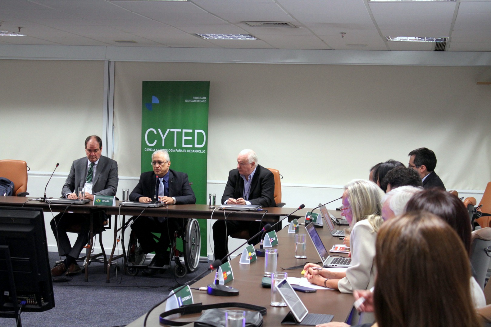 Mario Neto - Pres.do CNPq, Secretário do CYTED, Lélio Fellows - Foto-Marcelo Gondim  (16).JPG