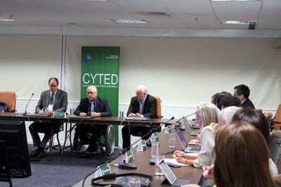 Mario Neto - Pres.do CNPq, Secretário do CYTED, Lélio Fellows - Foto-Marcelo Gondim  (16).JPG