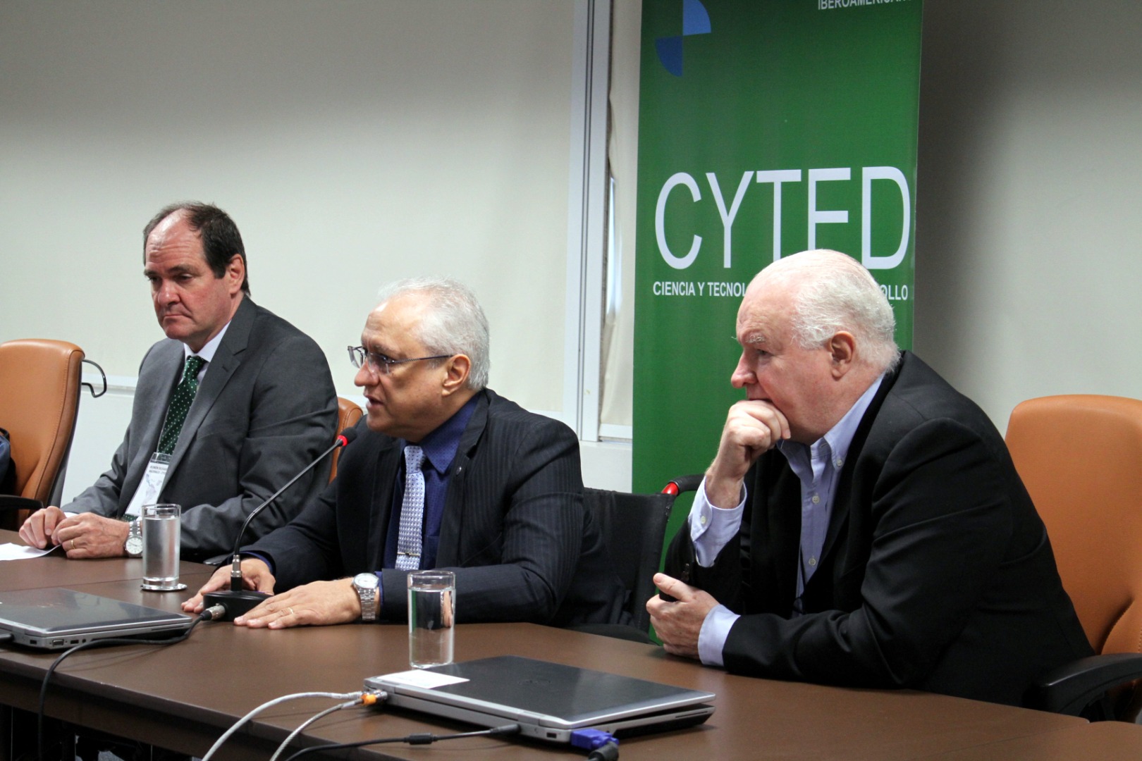 Mario Neto - Pres.do CNPq, Secretário do CYTED, Lélio Fellows - Foto-Marcelo Gondim  (17).JPG