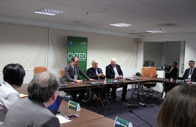 Mario Neto - Pres.do CNPq, Secretário do CYTED, Lélio Fellows - Foto-Marcelo Gondim  (2).JPG