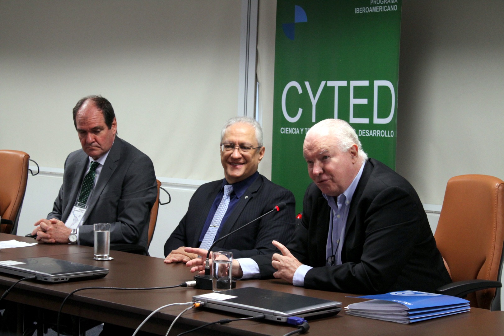 Mario Neto - Pres.do CNPq, Secretário do CYTED, Lélio Fellows - Foto-Marcelo Gondim  (22).JPG