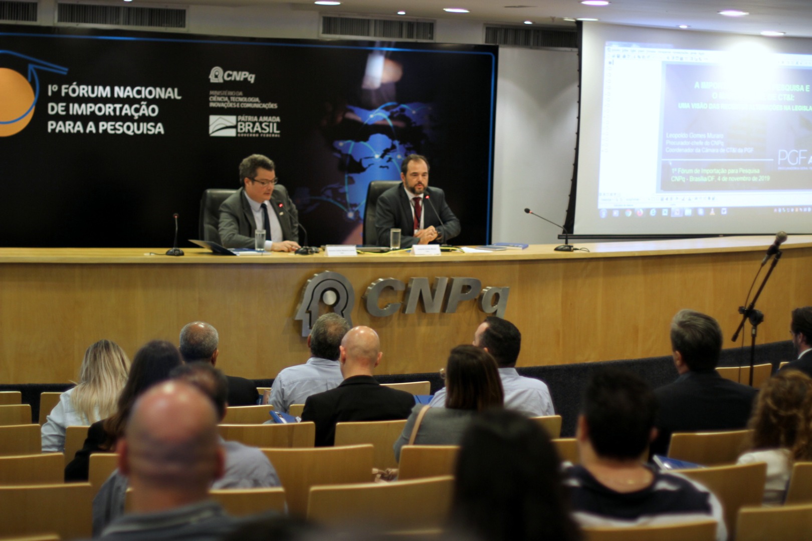 Leopoldo Muraro - Procurador Chefe - CNPq, Antonio Leonel - Secretário Federal - CGU (4).JPG