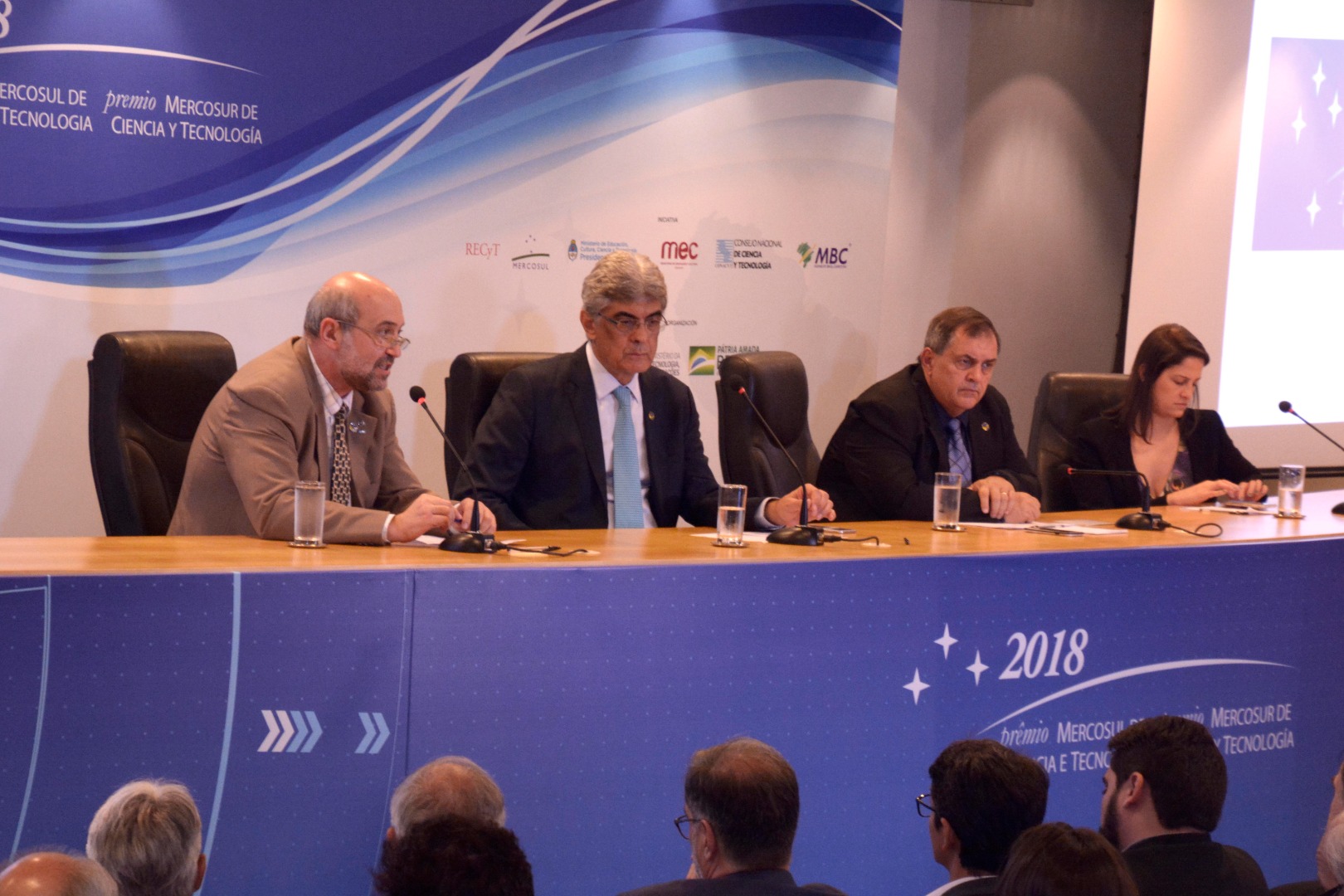 João Luiz Azevedo-CNPq, Júlio Semeghini-MCTIC, Paulo Alvim-MCTIC e Tatiana Ribeiro-MBC (4).JPG