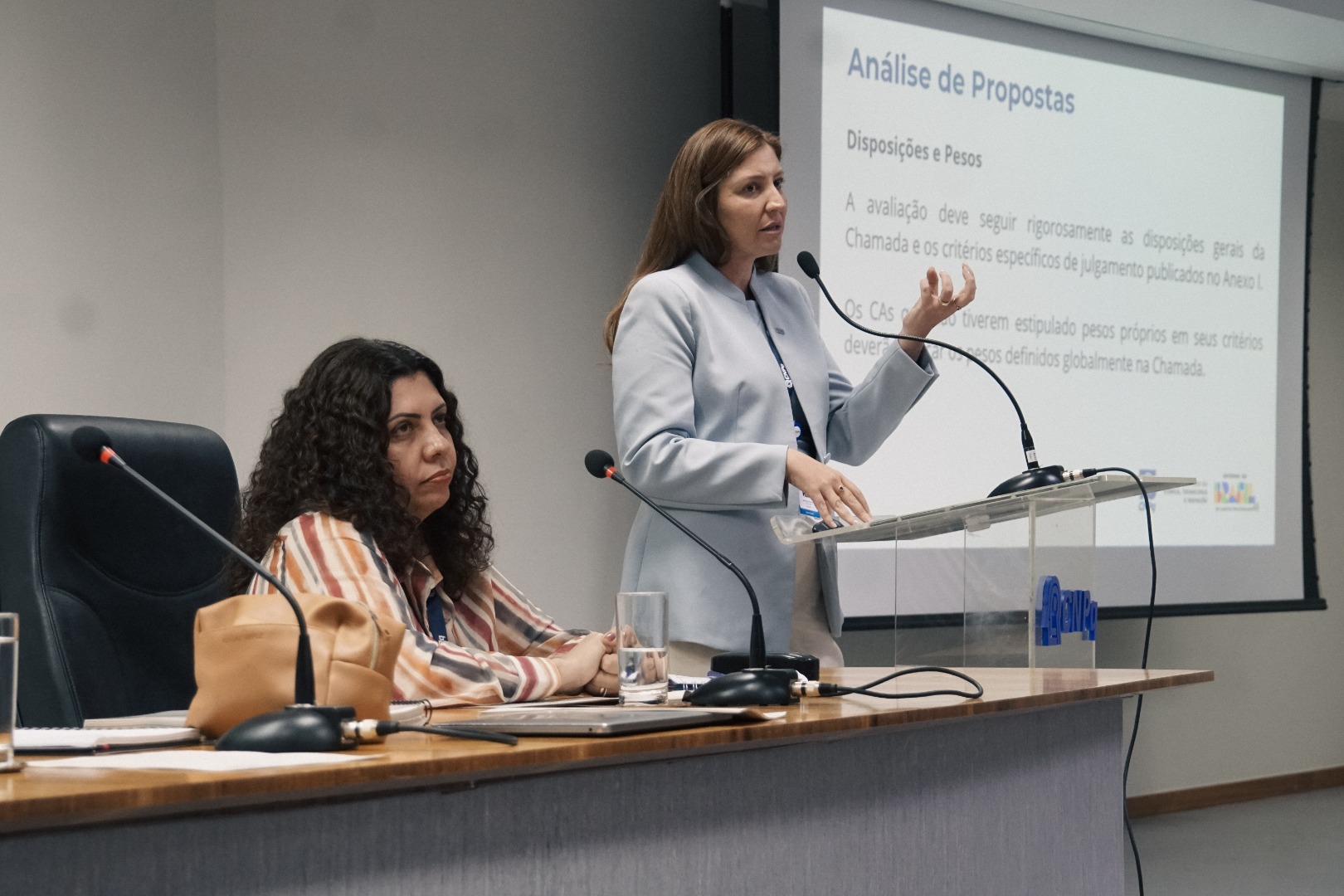 46. Mônica Felts de La Roca Soares, Diretora Científica do CNPq e Kristiane Mattar, Coordenadora Geral de Engenharias e Tecnologias