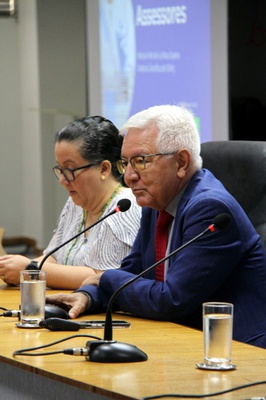 6. Presidente do CNPq, Professor Olival Freire Júnior e a Diretora Científica Adjunta, Raquel Coelho. 09/03/2026