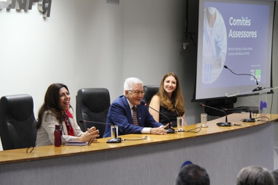 101. Kristiane Mattar, Coordenadora Geral de Engenharias e Tecnologia, Olival Freire Júnior, Presidente do CNPq e Mônica Felts de La Roca Soares, Diretora Científica do CNPq