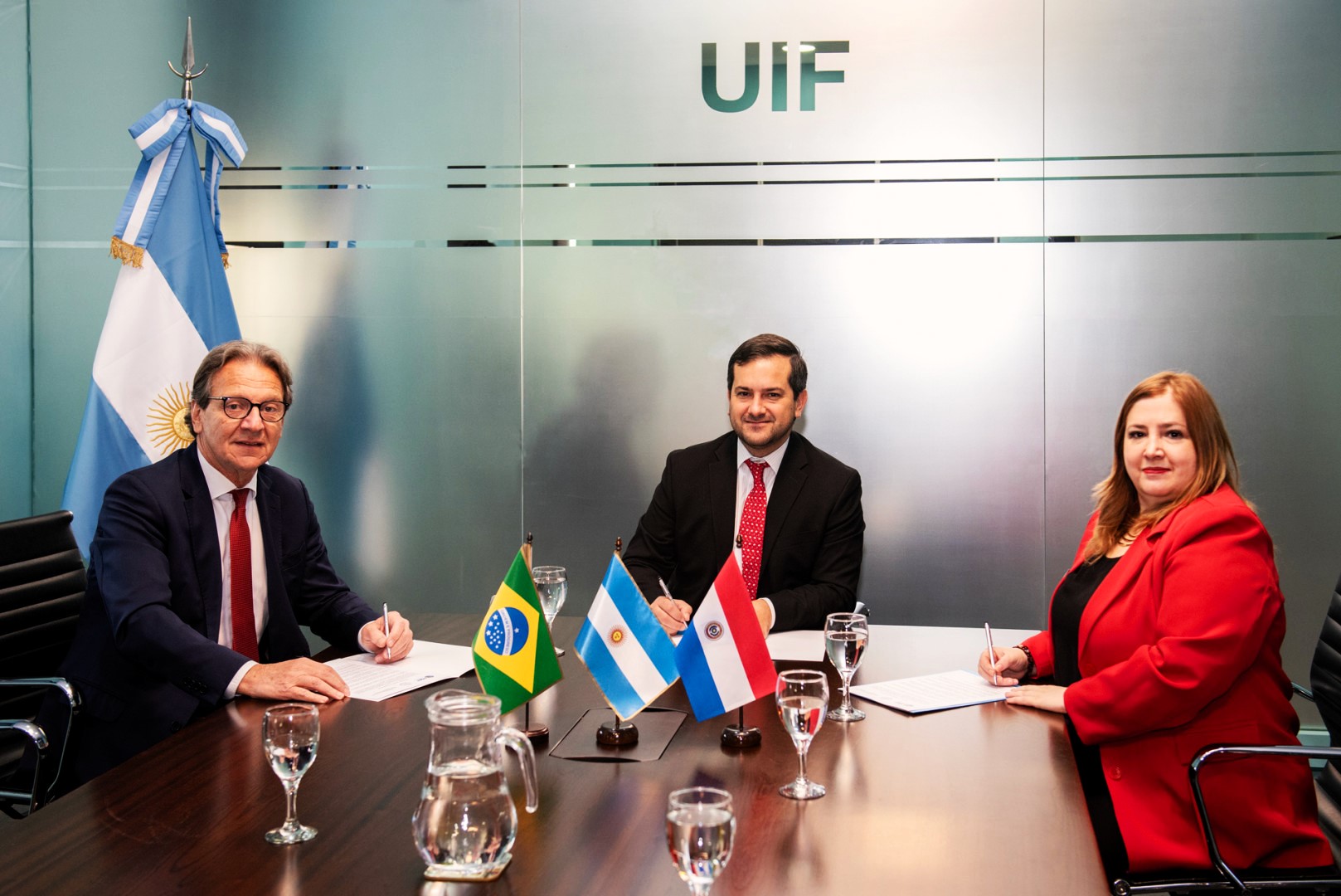 Reunião UIFs Brasil-Paraguai-Argentina