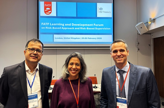 Coaf participa de fórum internacional sobre supervisão baseada em risco em Londres