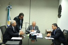 Cerimônia de assinatura do acordo entre Coaf e TCU