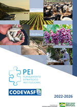 Capa do documento PEI 2022–2026 da Codevasf