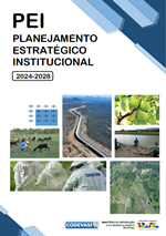 Capa do documento PEI 2024–2028 da Codevasf