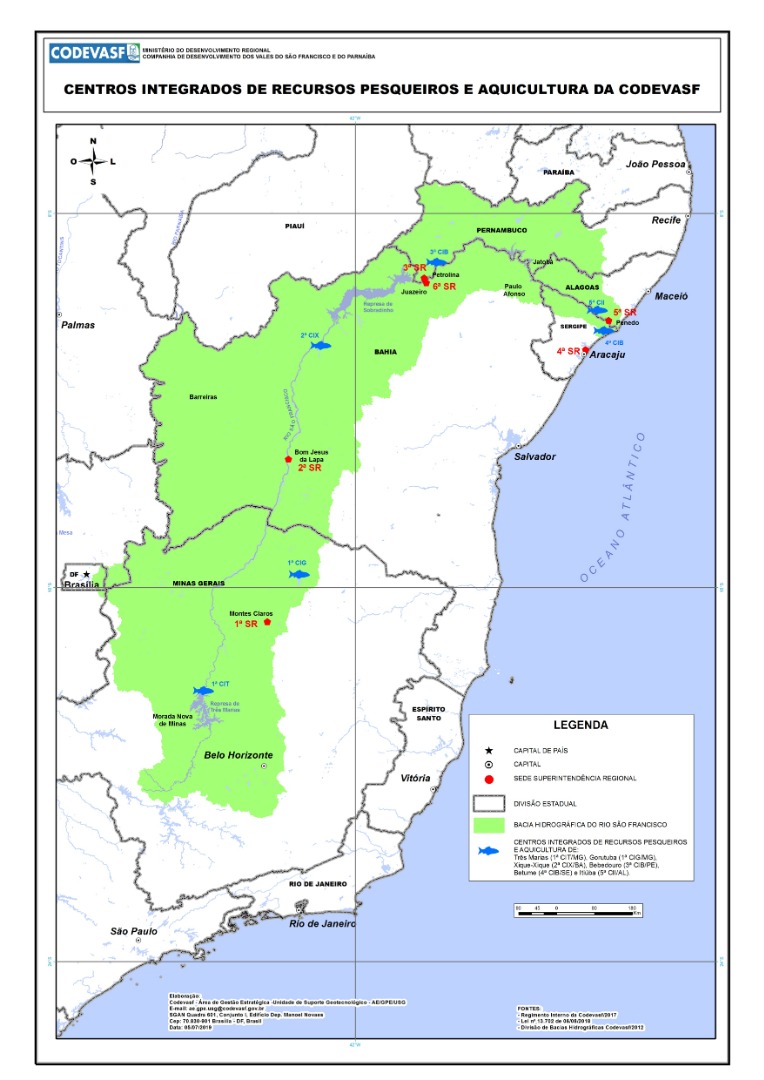Mapa - Centros Integrados de Recursos Pesqueiros e Aquicultura da Codevasf.jpeg