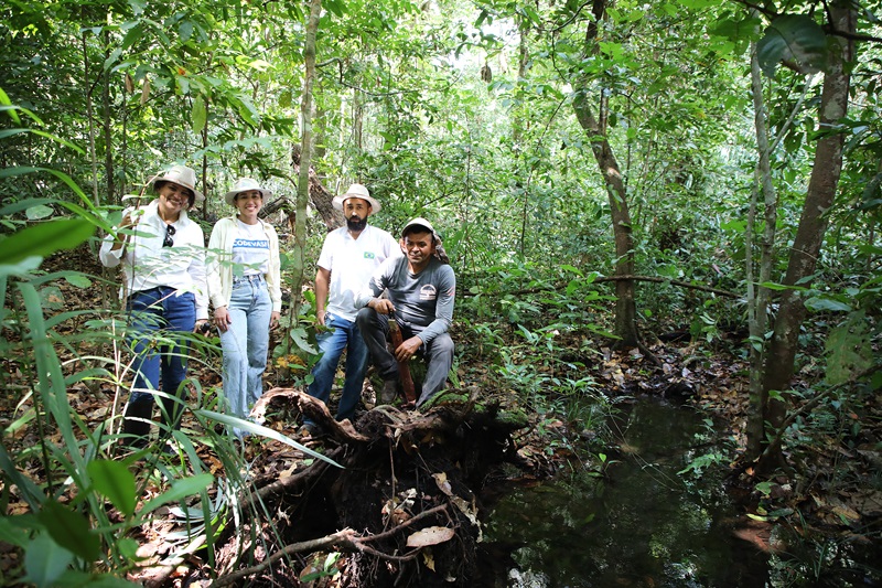 Equipe técnica realiza visita em área ambiental de Balsas (MA).