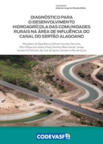 Diagnóstico hidroagrícola de comunidades rurais com canal e área irrigada.
