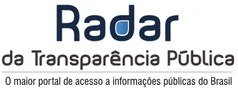 Imagem com o texto “Radar da Transparência Pública”.