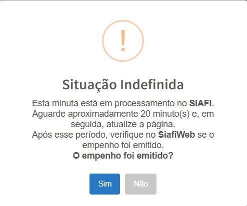 imagem de erro do sistema
