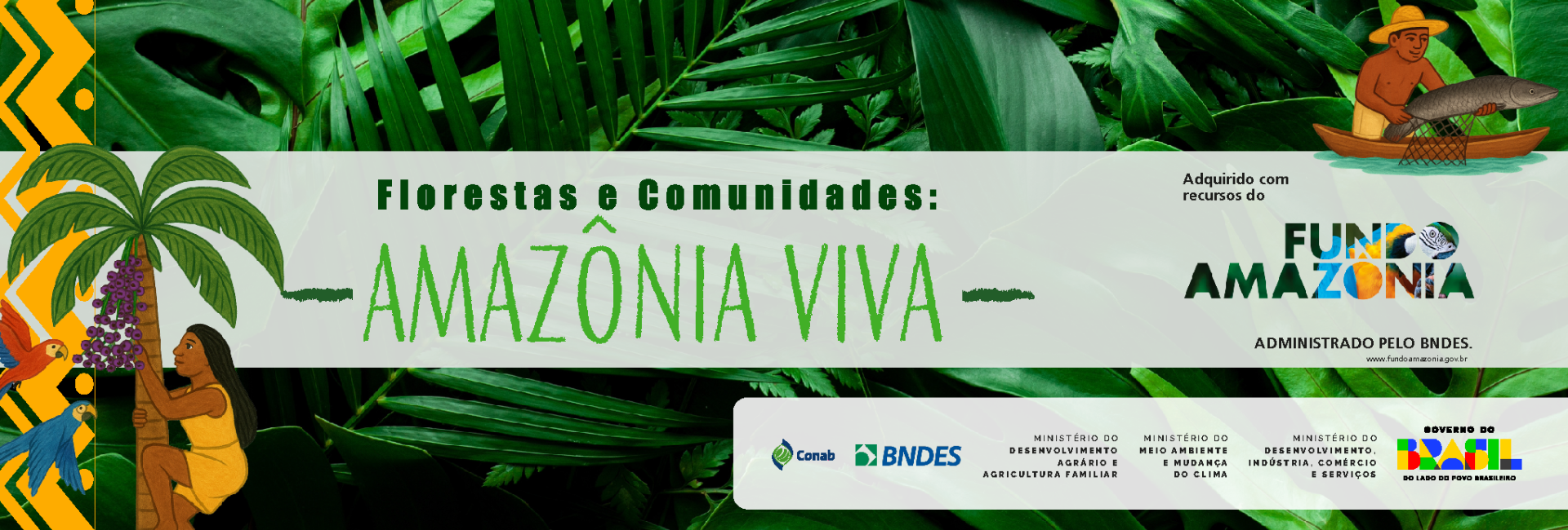 banner florestas e comunidades